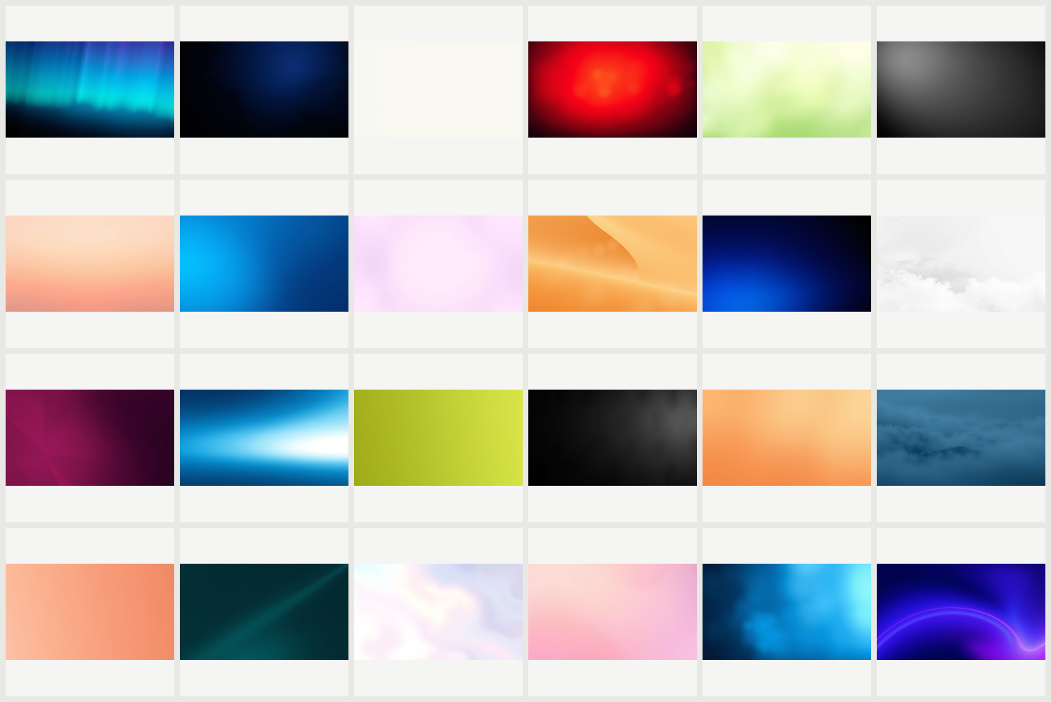 Abstract Gradient Backgrounds — all 24 files (captured 2026-09-20 from amos-products/asset-bg-gradients/files (contact sheet of the generated pack))
